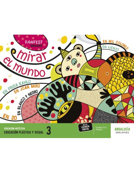 EDUCACION PLASTICA Y VISUAL 3ºPRIMARIA FANFEST ANDALUCIA 2023